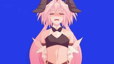 Astolfo Jumps (partial) animated by Theobrobine