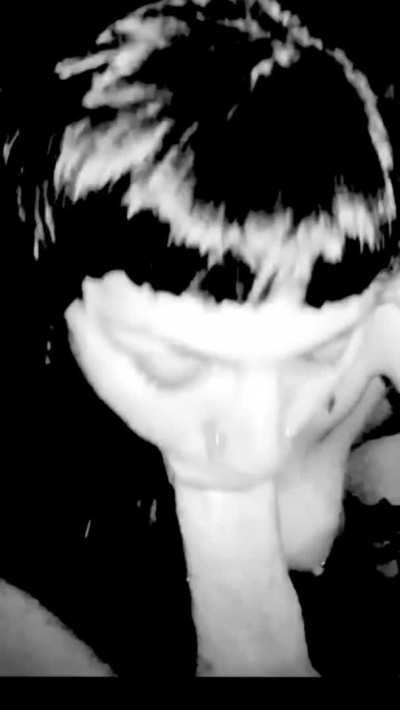 Goth Goddess + Big Cock