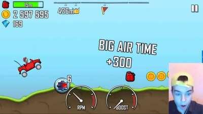 hill climb racing gameplay