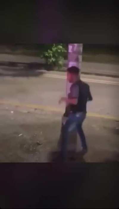 When u try to apply what you learned in the karate class