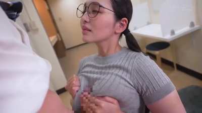 START-231 Grey Sweater Titfuck with Cumshot