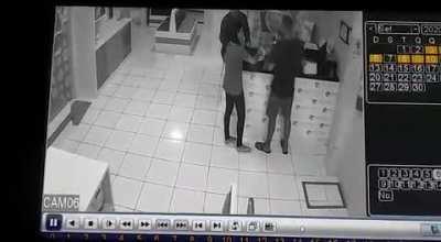 Uncensored repost of man shot by vet during argument