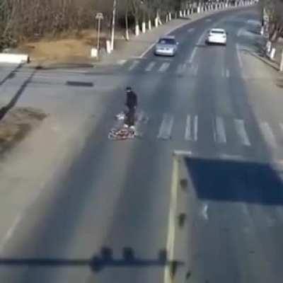 This man should go buy a lottery ticket after this.