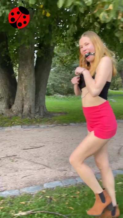 I was made to walk outside and show myself