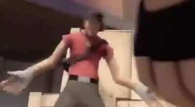 Scout from tf2 spittin fax ngl doe 😳