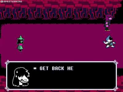Deltarune but Kris is a Speedrunner (By SpriterMike)