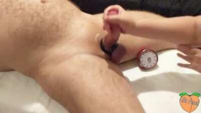 Holding back the Orgasm! Nonstop Timed Handjob.