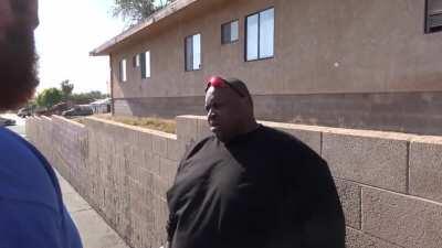 How you gonna ask another man is my life over 💀