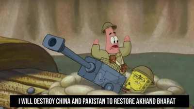 SpongeBob Is Feeling Proud Indian Army🇮🇳🇮🇳