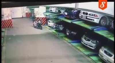 That car was waiting for that exact moment