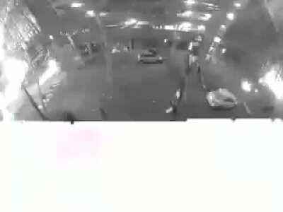 [Off-topic] Security video of the Nashville Christmas Bombing. An RV filled with explosives blares a warning to evacuate due to a bomb. The alert was clearly meant to get as many people onto the street as possible so they could be killed by the large blas