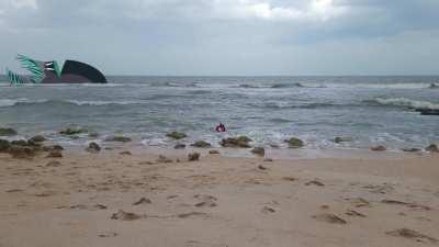 Getting some footage at the beach reminded me of this awesome shot and I had to put it together