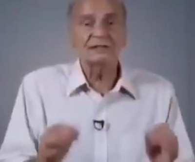 Pela rinha de idosos!