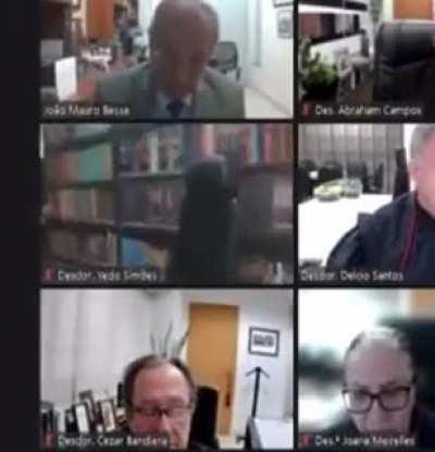 WCGW using fake bookshelves during live meetings