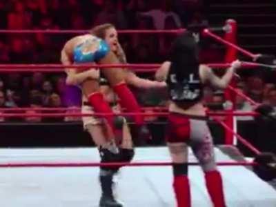 Sarah carrying sasha