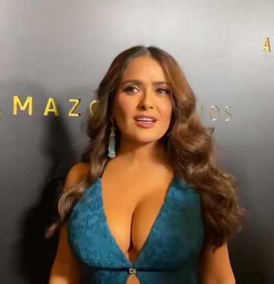 Salma Hayek - Golden Globes