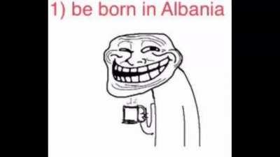 Average albanian