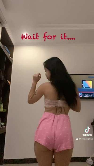 Exposed a little too much for this dance challenge, I think its not good. Right?