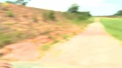 Popping a balloon at 1000 yds - with a revolver