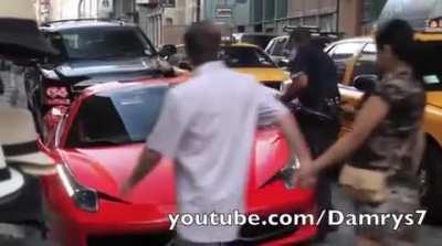 Ignoring the police because you have a fancy car