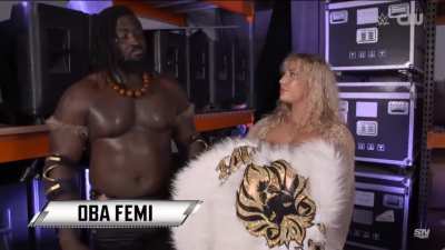 Oba Femi and Nikkita Lyons 👀