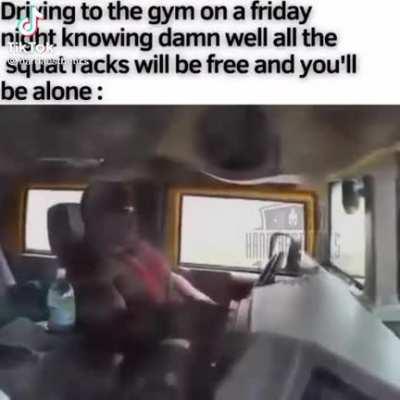 Gotta get in those reps somehow