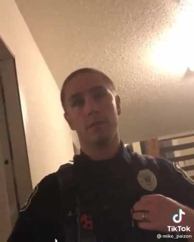 13 year old answers the door to a group of cops who are looking for his brother