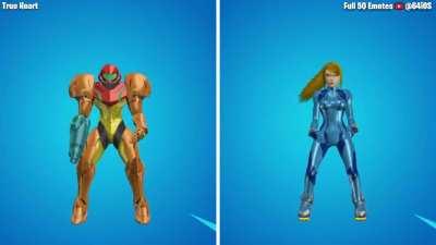 Samus doing 50 Fortnite dances / emotes!