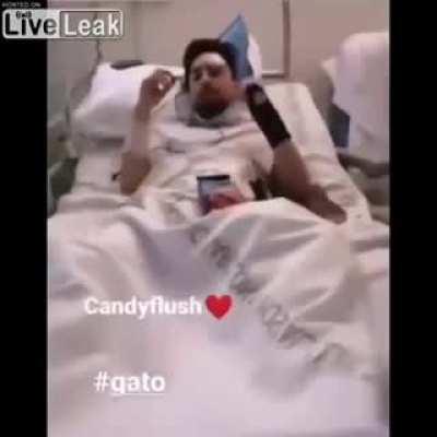 He lived... That's pretty lucky