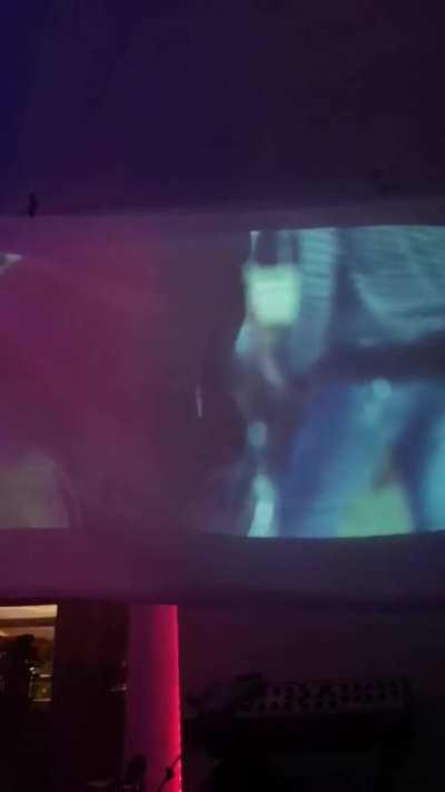 WCGW not setting the projector screen correctly