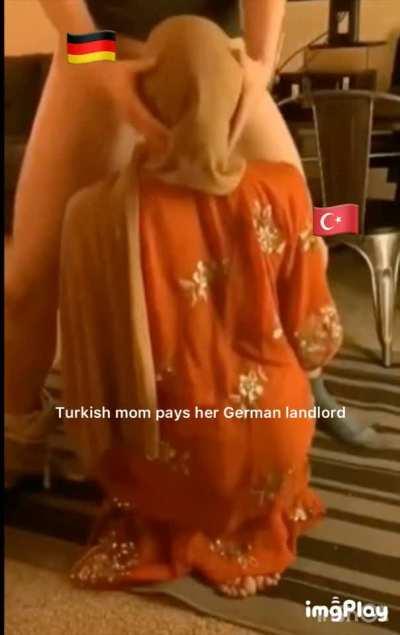 Turkish mom works for her family