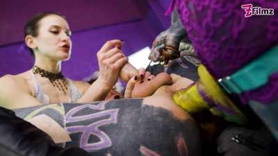 Double Domme Femdom Pegging