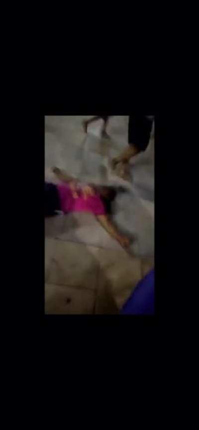 Brazilian thugs cheap shot knockout on civilian / www.hoodsite.com