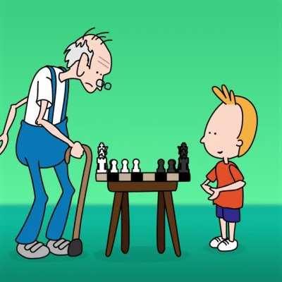 Me playing chess at age 90, probably [OC]