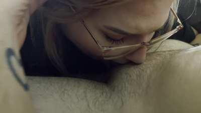 I'll let you fuck my face as long as you cum down my throat