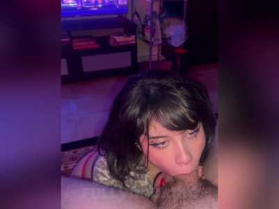 She has a black belt in blowjobs