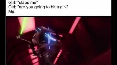 I’m hitting a b*tch