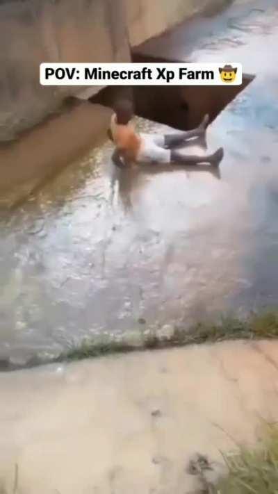 Oh look, an enderman farm!