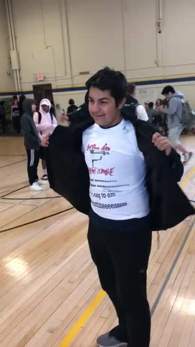 Jacob flashes random girl