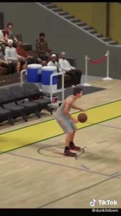[NBA 2K20] bruh my man looks like a frog.