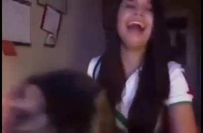 When your kitty wants to take your spot light.