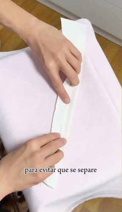 Carmen Farala makes a dress using toilet paper!