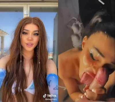 From Tiktok To Sucking Cock 😮