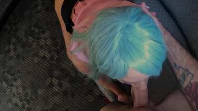 Jordan Maxx blowjob in Cosplay