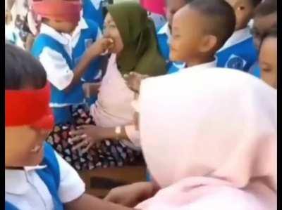 feeding bread competition to mother went wrong