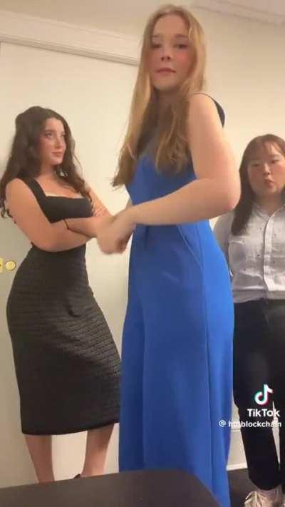 Cringe trend but Emily's so hot.