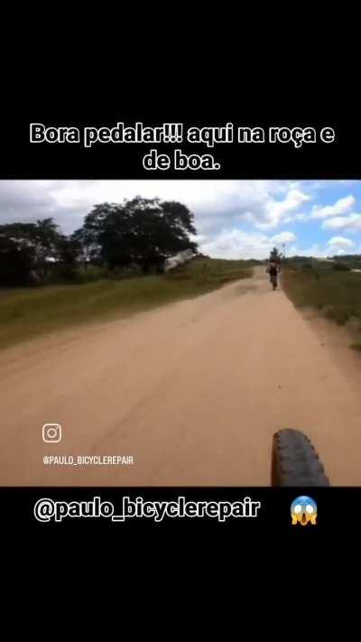 Pedalar aqui é de boa pow...