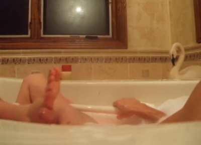 Footjob in Whirlpool 