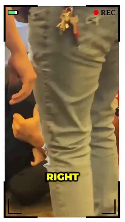 Bow-and-arrow choke (gi) variation at Guitar Center