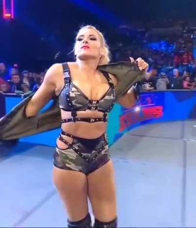 Lacey Evans on Smackdown